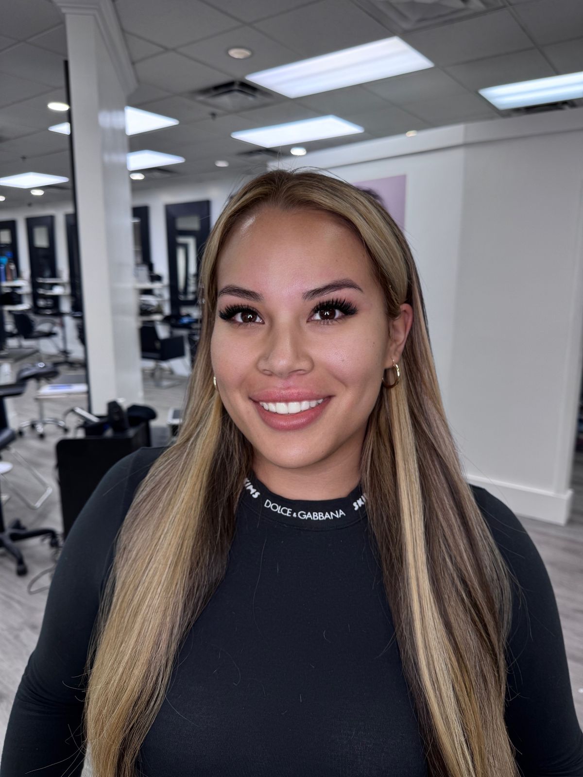 Volume lash extensions client result