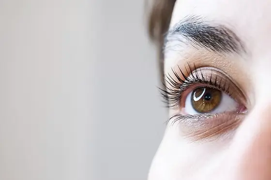 Korean Lash Lift before and after